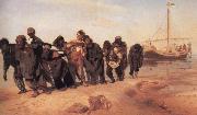 llya Yefimovich Repin Barge Haulers on the Volga oil painting artist